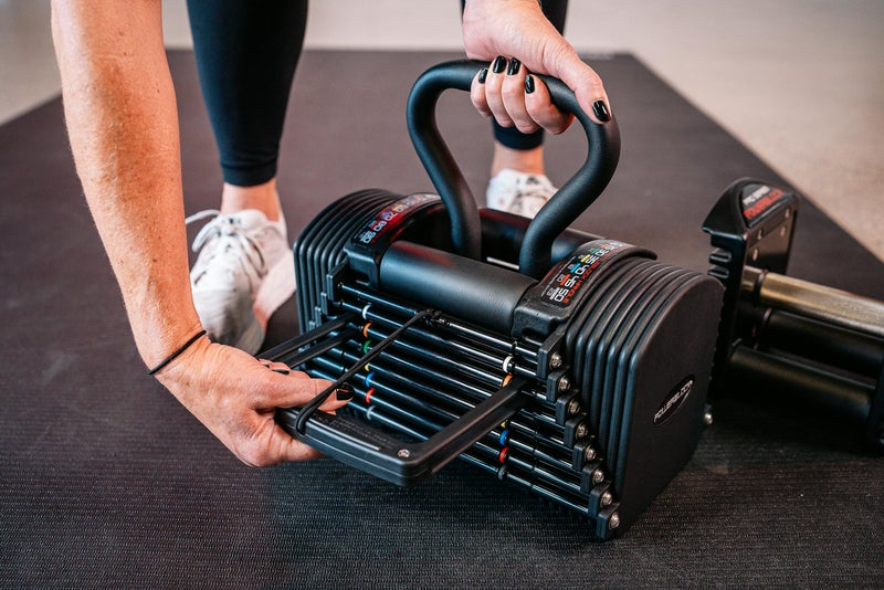 PowerBlock Pro Series Kettlebell Handle â€“ Compatible Pro Series Dumbbells, Strength Training Accessory, for Home Gym & Commercial Use, Workout Equipment, Black - Image 4